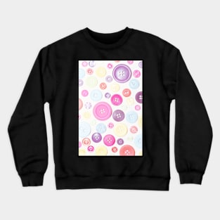 Button Love Crewneck Sweatshirt